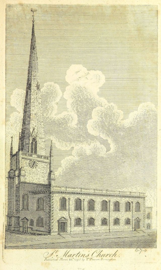 St. Martins Church 1809, Birmingham