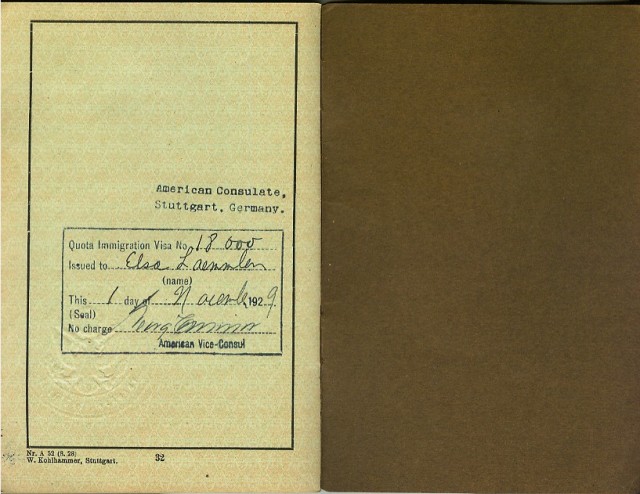 Schaefer, Elsa Passport 1929 (5)